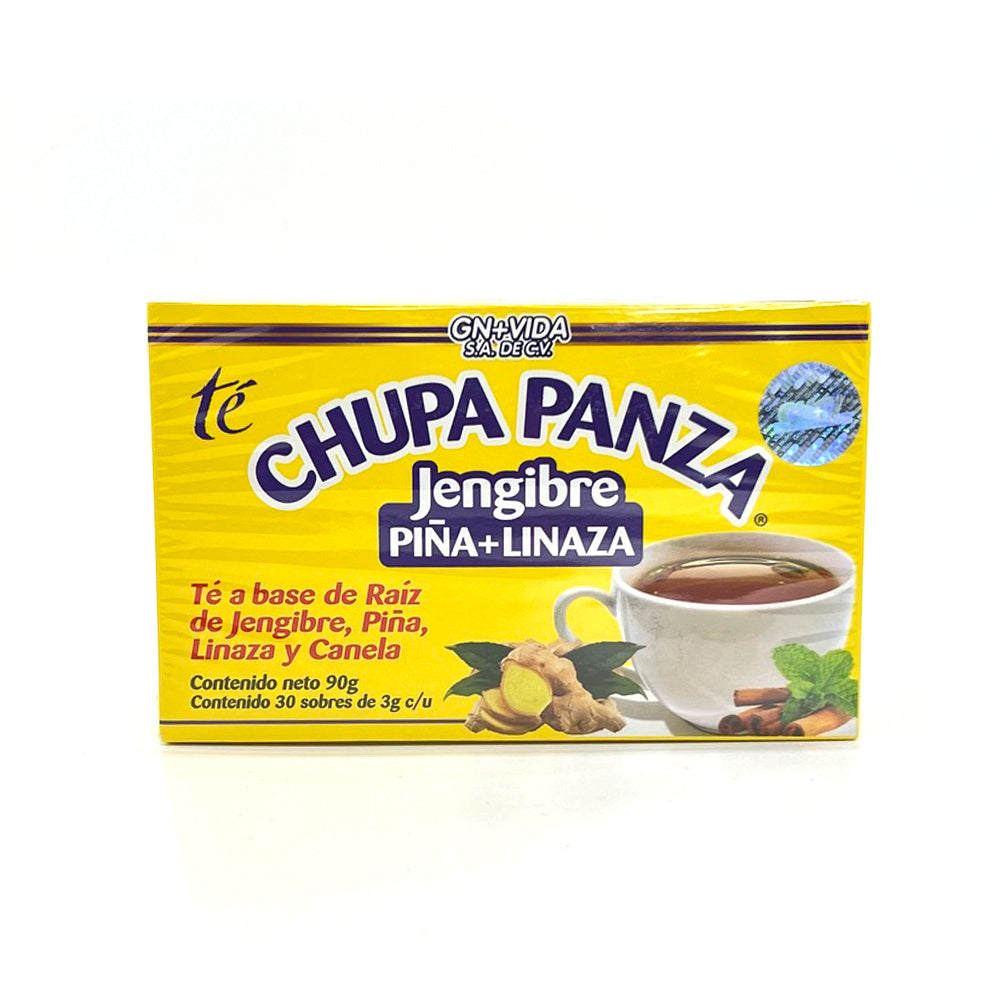 Chupa Panza Tea with Ginger, Pineapple & Flaxseed